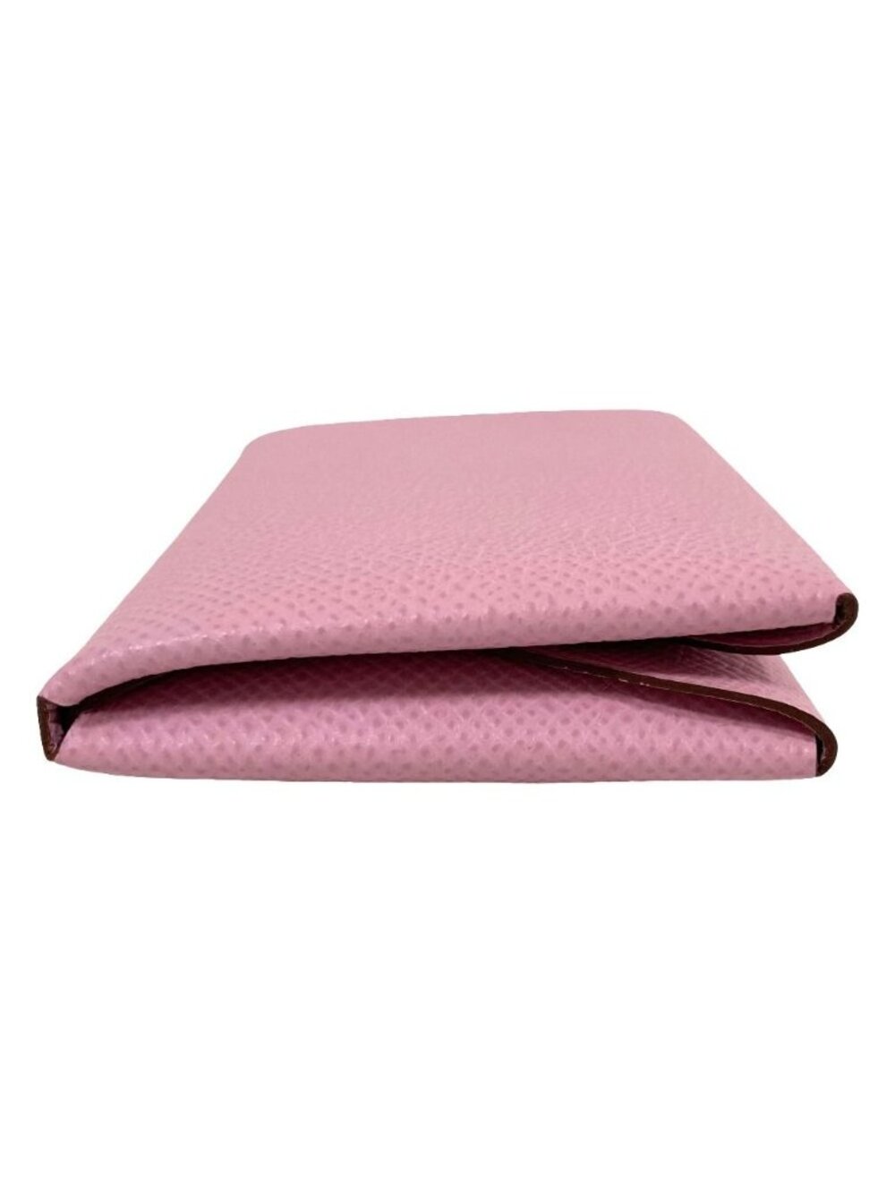 Hermes Calvi Duo Veau Epsom Card Case Coin Mauve Sylvestre - Picture 6 of 10